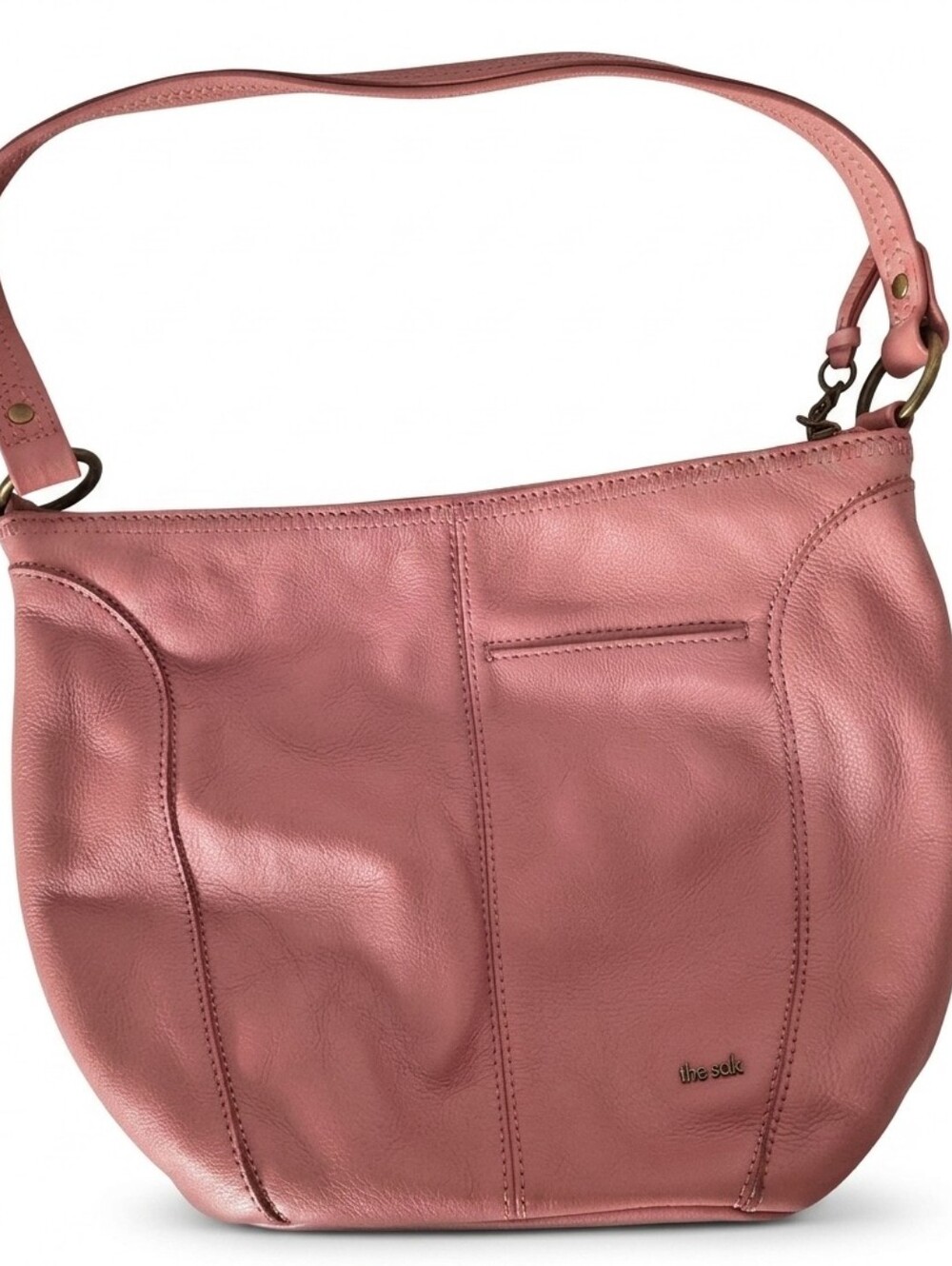 the sak Pink Leather Shoulder Bag